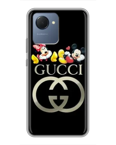 Чехол для Realme NARZO 50i Prime с картинкой «Gucci — герои Disney» Чехол для Realme NARZO 50i Prime с картинкой «Gucci — герои Disney»