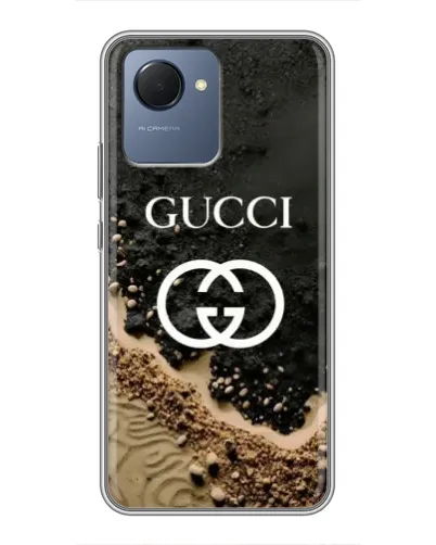 Чехол для Realme NARZO 50i Prime с картинкой «Gucci — песчаные дюны» Чехол для Realme NARZO 50i Prime с картинкой «Gucci — песчаные дюны»