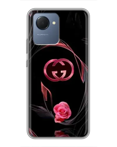 Чехол для Realme NARZO 50i Prime с картинкой «Gucci — неоновая роза» Чехол для Realme NARZO 50i Prime с картинкой «Gucci — неоновая роза»
