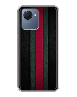 Чехол для Realme NARZO 50i Prime с картинкой «Gucci — неоновая линия»