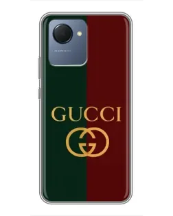 Чохол для Realme NARZO 50i Prime з картинкою «Gucci — темно-зелений градієнт»
