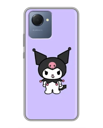 Чехол для Realme NARZO 50i Prime с картинкой «Kuromi — нежный фиолетовый» Чехол для Realme NARZO 50i Prime с картинкой «Kuromi — нежный фиолетовый»