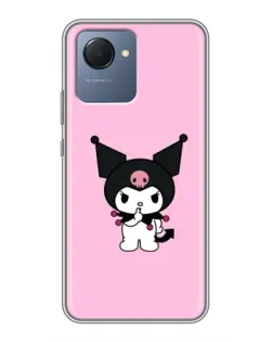 Чехол для Realme NARZO 50i Prime с картинкой «Kuromi — розовая нежность» Чехол для Realme NARZO 50i Prime с картинкой «Kuromi — розовая нежность»