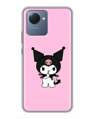 Чехол для Realme NARZO 50i Prime с картинкой «Kuromi — розовая нежность» Чехол для Realme NARZO 50i Prime с картинкой «Kuromi — розовая нежность»