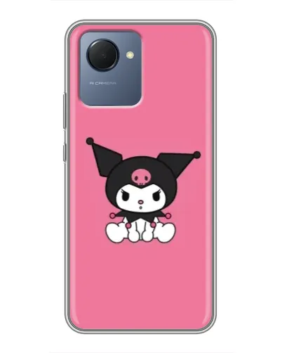 Чехол для Realme NARZO 50i Prime с картинкой «Хмурая Kuromi» Чехол для Realme NARZO 50i Prime с картинкой «Хмурая Kuromi»