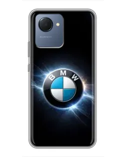 Чехол для Realme NARZO 50i Prime с картинкой «BMW — неоновое сияние» Чехол для Realme NARZO 50i Prime с картинкой «BMW — неоновое сияние»