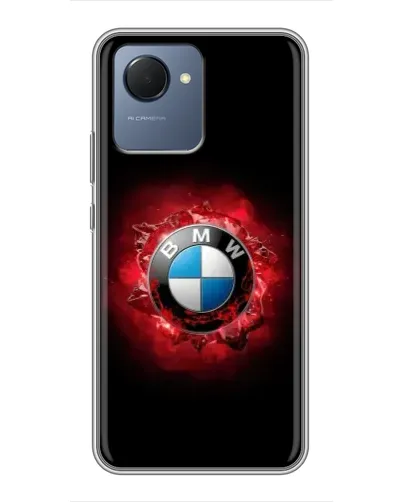 Чехол для Realme NARZO 50i Prime с картинкой «Логотип BMW — вспышка» Чехол для Realme NARZO 50i Prime с картинкой «Логотип BMW — вспышка»