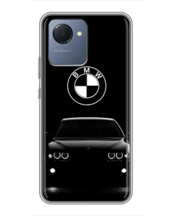 Чехол для Realme NARZO 50i Prime с картинкой «BMW — взгляд из темноты»