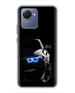 Чохол для Realme NARZO 50i Prime з картинкою «BMW — нічний погляд»