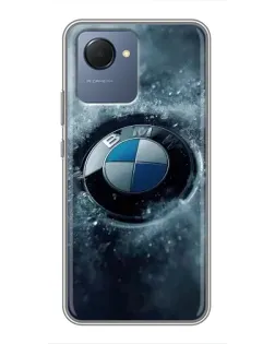 Чохол для Realme NARZO 50i Prime з картинкою «Логотип BMW — лід»