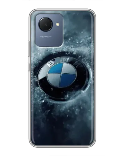 Чохол для Realme NARZO 50i Prime з картинкою «Логотип BMW — лід» Чохол для Realme NARZO 50i Prime з картинкою «Логотип BMW — лід»