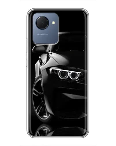 Чохол для Realme NARZO 50i Prime з картинкою «Чорна BMW — профіль» Чохол для Realme NARZO 50i Prime з картинкою «Чорна BMW — профіль»