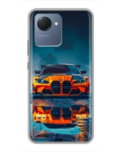 Чохол для Realme NARZO 50i Prime з картинкою «BMW — золота емблема» Чохол для Realme NARZO 50i Prime з картинкою «BMW — золота емблема»
