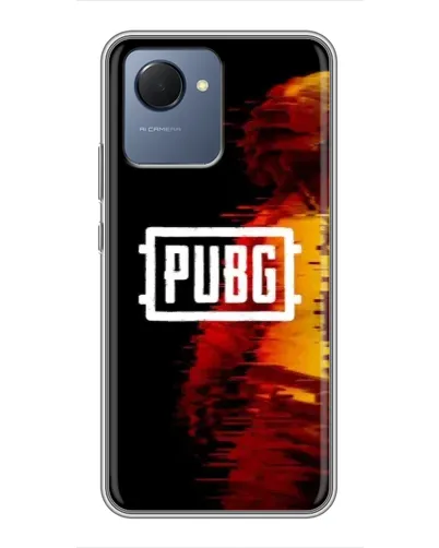 Чехол для Realme NARZO 50i Prime с картинкой «Яркий логотип PUBG» Чехол для Realme NARZO 50i Prime с картинкой «Яркий логотип PUBG»