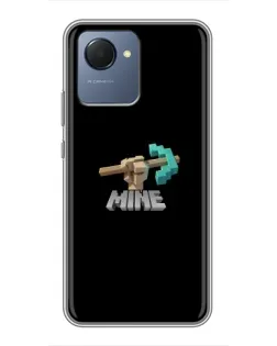 Чехол для Realme NARZO 50i Prime с картинкой «Алмазная кирка»