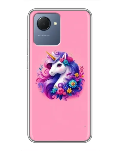 Чехол для Realme NARZO 50i Prime с картинкой «Сказочный единорог» Чехол для Realme NARZO 50i Prime с картинкой «Сказочный единорог»