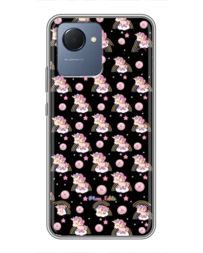 Чехол для Realme NARZO 50i Prime с картинкой «Magic Unicorn паттерн» Чехол для Realme NARZO 50i Prime с картинкой «Magic Unicorn паттерн»