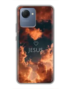 Чехол для Realme NARZO 50i Prime с картинкой «Сияние Имени Jesus» Чехол для Realme NARZO 50i Prime с картинкой «Сияние Имени Jesus»