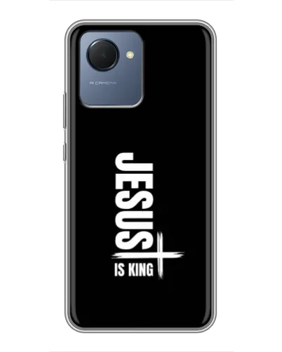 Чехол для Realme NARZO 50i Prime с картинкой «Вертикаль веры Jesus» Чехол для Realme NARZO 50i Prime с картинкой «Вертикаль веры Jesus»