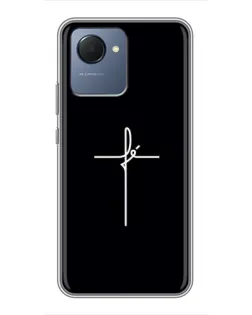 Чохол для Realme NARZO 50i Prime з картинкою «Тонкий хрест»
