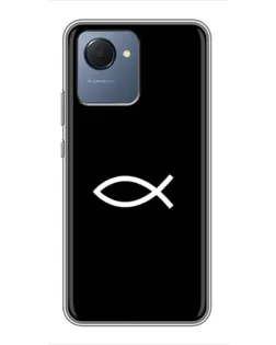 Чохол для Realme NARZO 50i Prime з картинкою «Символ риби Jesus»