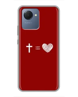 Чохол для Realme NARZO 50i Prime з картинкою «Рівняння любові»