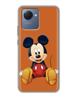 Чехол для Realme NARZO 50i Prime с картинкой «Микки отдыхает»