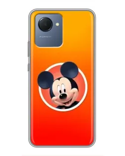 Чехол для Realme NARZO 50i Prime с картинкой «Mickey в круге»