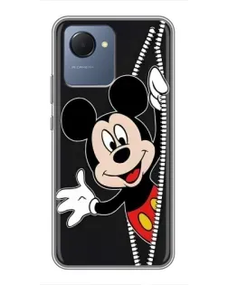 Чехол для Realme NARZO 50i Prime с картинкой «Микки раздвигает стены»