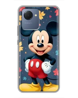 Чехол для Realme NARZO 50i Prime с картинкой «Осенний Mickey Mouse»