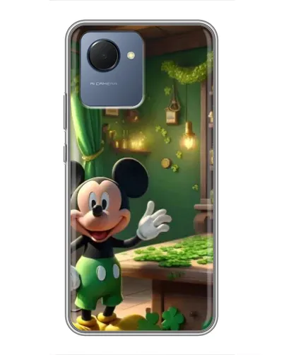 Чехол для Realme NARZO 50i Prime с картинкой «Микки в мастерской» Чехол для Realme NARZO 50i Prime с картинкой «Микки в мастерской»