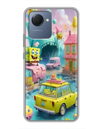 Чехол для Realme NARZO 50i Prime с картинкой «Монстр-трак приключения» Чехол для Realme NARZO 50i Prime с картинкой «Монстр-трак приключения»