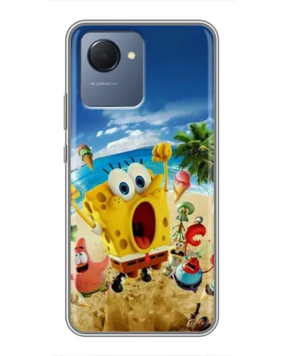 Чехол для Realme NARZO 50i Prime с картинкой «Развлечения на пляже» Чехол для Realme NARZO 50i Prime с картинкой «Развлечения на пляже»