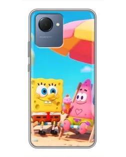 Чехол для Realme NARZO 50i Prime с картинкой «Отдых на пляже»