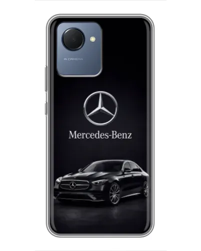 Чехол для Realme NARZO 50i Prime с картинкой «Mercedes — решетка радиатора» Чехол для Realme NARZO 50i Prime с картинкой «Mercedes — решетка радиатора»