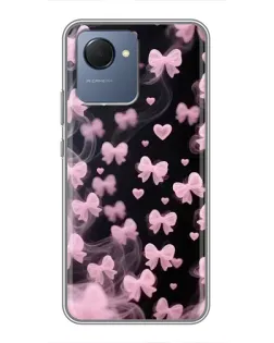Чехол для Realme NARZO 50i Prime с картинкой «Неоновое кружево»