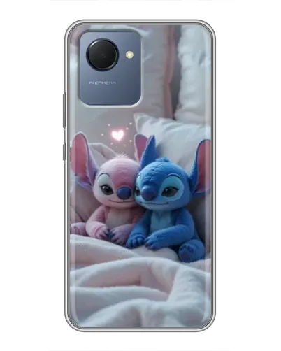 Чохол для Realme NARZO 50i Prime з картинкою «Плюшеві Стіч Ангел» Чохол для Realme NARZO 50i Prime з картинкою «Плюшеві Стіч Ангел»