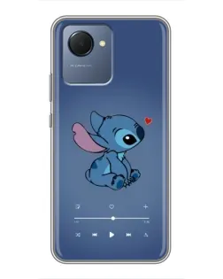 Чохол для Realme NARZO 50i Prime з картинкою «Музичний Stitch» Чохол для Realme NARZO 50i Prime з картинкою «Музичний Stitch»