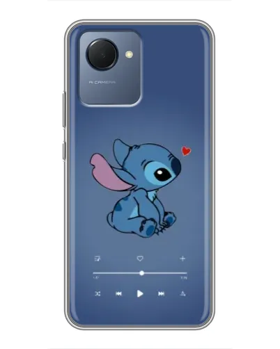Чохол для Realme NARZO 50i Prime з картинкою «Музичний Stitch» Чохол для Realme NARZO 50i Prime з картинкою «Музичний Stitch»