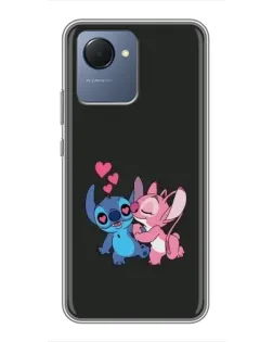 Чохол для Realme NARZO 50i Prime з картинкою «Анжел цілує Стіча» Чохол для Realme NARZO 50i Prime з картинкою «Анжел цілує Стіча»