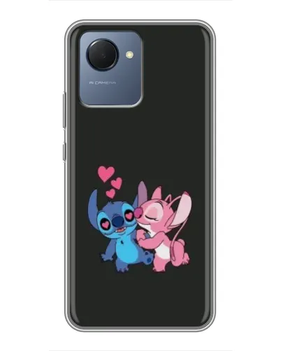 Чохол для Realme NARZO 50i Prime з картинкою «Анжел цілує Стіча» Чохол для Realme NARZO 50i Prime з картинкою «Анжел цілує Стіча»