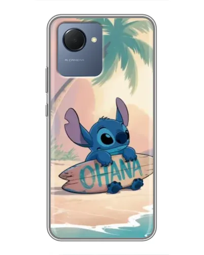 Чохол для Realme NARZO 50i Prime з картинкою «Стіч на серфі» Чохол для Realme NARZO 50i Prime з картинкою «Стіч на серфі»