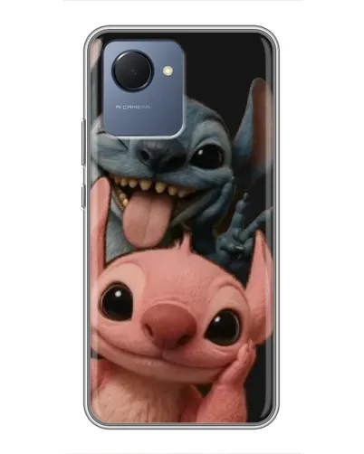 Чохол для Realme NARZO 50i Prime з картинкою «Стіч та Ангел» Чохол для Realme NARZO 50i Prime з картинкою «Стіч та Ангел»