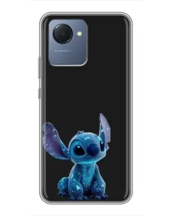 Чохол для Realme NARZO 50i Prime з картинкою «Стіч на чорному» Чохол для Realme NARZO 50i Prime з картинкою «Стіч на чорному»