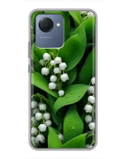 Чехол для Realme NARZO 50i Prime с картинкой «Ландыши в зелени» Чехол для Realme NARZO 50i Prime с картинкой «Ландыши в зелени»