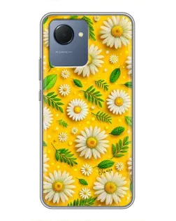 Чехол для Realme NARZO 50i Prime с картинкой «Ромашковое солнце» Чехол для Realme NARZO 50i Prime с картинкой «Ромашковое солнце»
