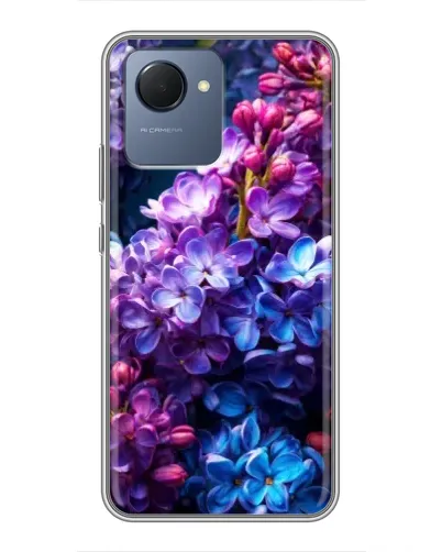 Чехол для Realme NARZO 50i Prime с картинкой «Сиреневый цвет»