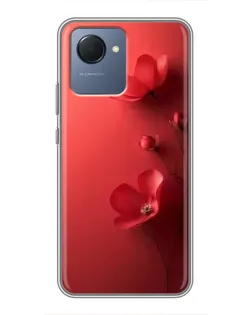Чехол для Realme NARZO 50i Prime с картинкой «Маковые соцветия» Чехол для Realme NARZO 50i Prime с картинкой «Маковые соцветия»