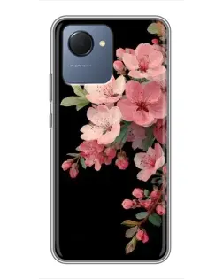 Чехол для Realme NARZO 50i Prime с картинкой «Розовая ветка сакуры» Чехол для Realme NARZO 50i Prime с картинкой «Розовая ветка сакуры»