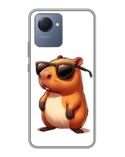 Чехол для Realme NARZO 50i Prime с картинкой «Капибара в очках» Чехол для Realme NARZO 50i Prime с картинкой «Капибара в очках»